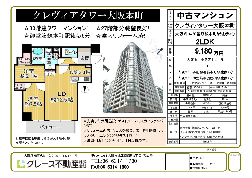 今週の速報物件です。